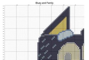 Bluey and Family - PDF Chart