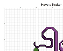 Have A Kraken Christmas PDF Cross Stitch Pattern