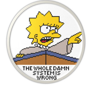 The Simpsons Cross Stitch Pattern