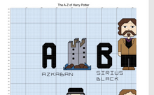 The A-Z of Harry Potter - Cross Stitch Pattern PDF Alphabet