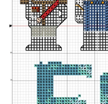 Frozen cross stitch pattern PDF Only