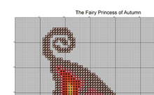 The Autumn Fairy Princess Cross Stitch Pattern