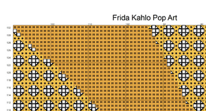 Frida Kahlo Cross Stitch pattern - PDF Only - Advanced