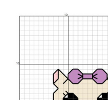 Hamster Date Night - PDF cross stitch pattern