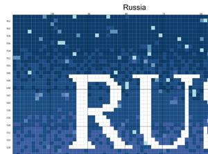 Russia Cross Stitch Pattern PDF Only
