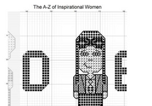 The A-Z of Inspirational Women - Cross Stitch Pattern PDF only - Alphabet