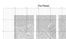 The 9 Planets Cross Stitch Cross Stitch Pattern