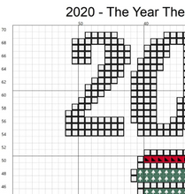 2020 Cross Stitch Pattern