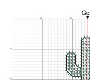 Insulting Cactus Cross Stitch Pattern