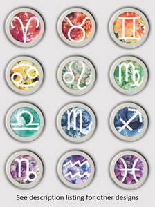 12 Zodiac Cross Stitch Patterns