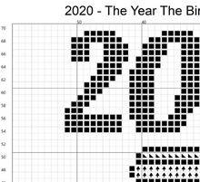 2020 Cross Stitch Pattern