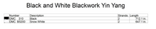 Yin Yang Blackwork Pattern PDF Only - 3 different formats